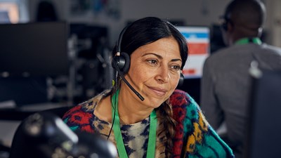 NSPCC child protection specialist on a Helpline call.